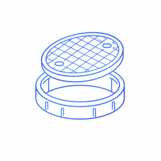 FRP Manhole Covers Blueprint